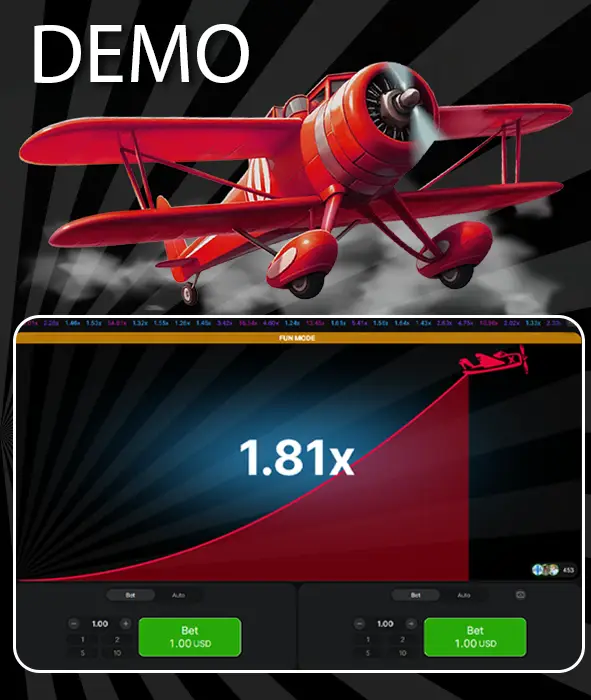 Aviator demo mode